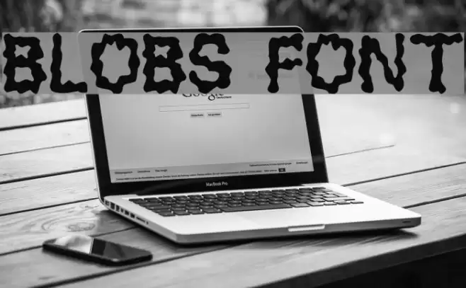 Blobs Font examples