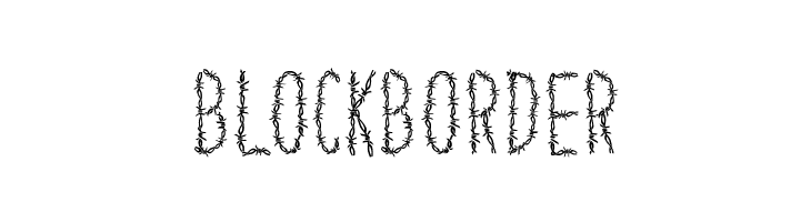 Block Border  Frei Schriftart Herunterladen