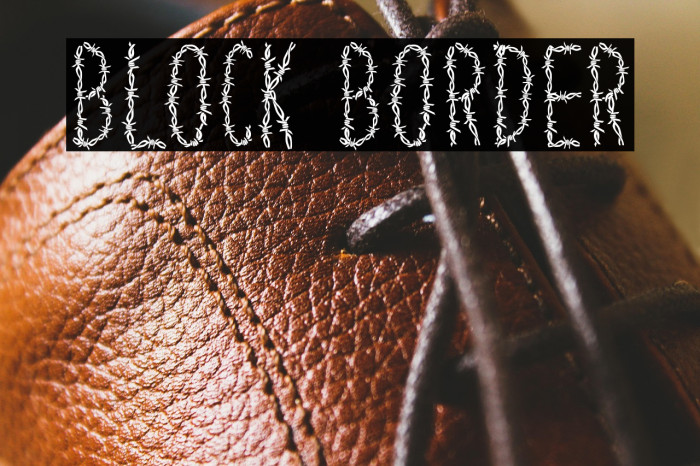 Block Border Example 1