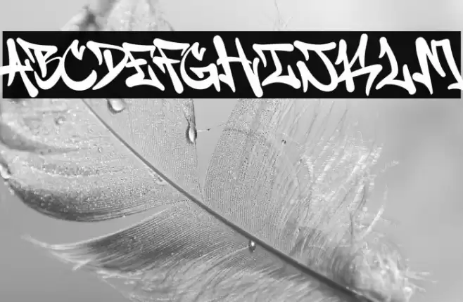 Block Buster DEMO 字体 examples