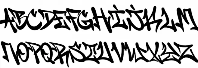 Block Buster DEMO फ़ॉन्ट लोअरकेस