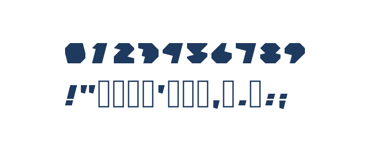 Block Factory Regular Other Characters