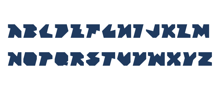 Block Factory Regular Lowercase