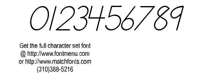 Block Letters Tryout Font OTHER CHARS