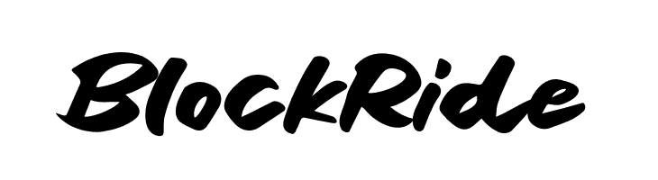 Block Ride  免费字体下载