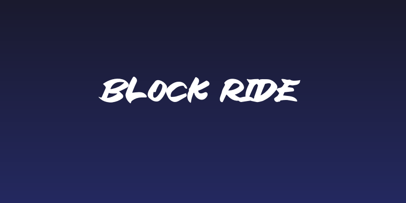 Block Ride Social Header