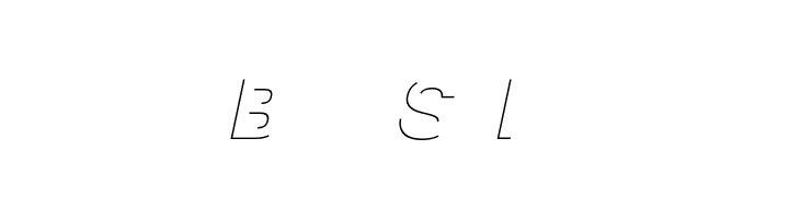 Block Shadow Italic  フリーフォントのダウンロード