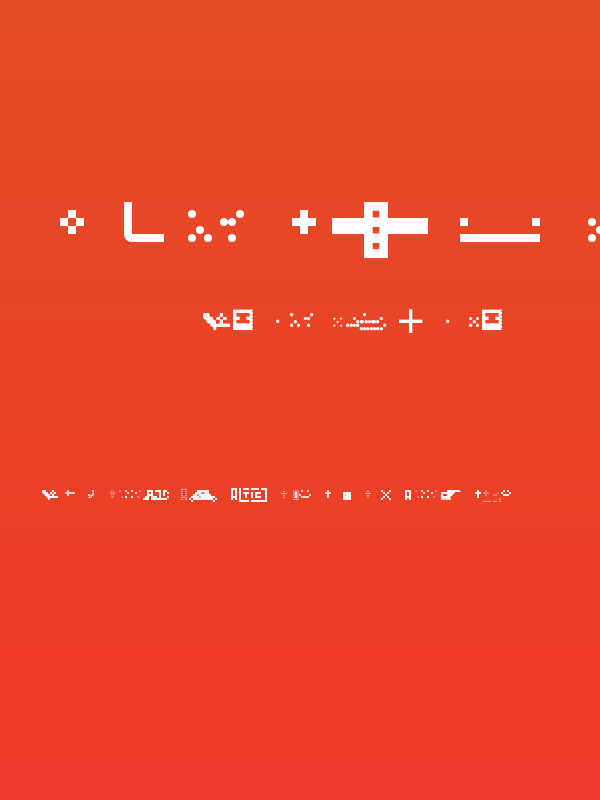 Block Shape Regular Poster