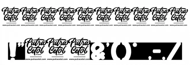 Block Space Font OTHER CHARS