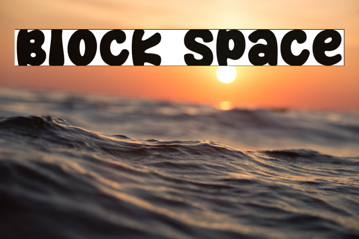 Block Space Example 2