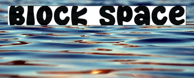 Block Space Example 3