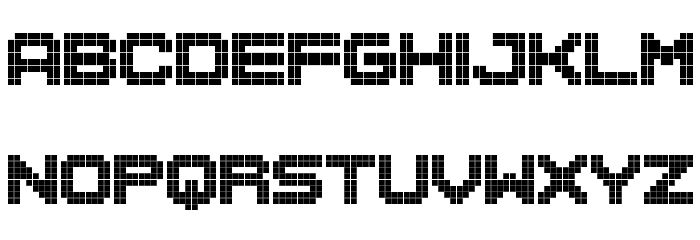 Block Stock Regular フォント 小文字