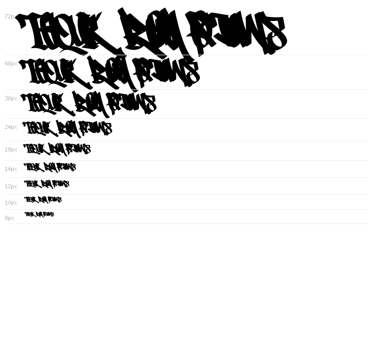 Block Tags Waterfall