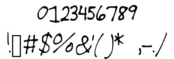 BlockItOut Font OTHER CHARS