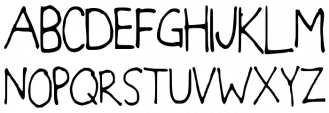 BlockItOut Шрифта ВЕРХНИЙ