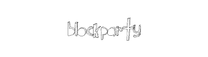 BlockParty Font