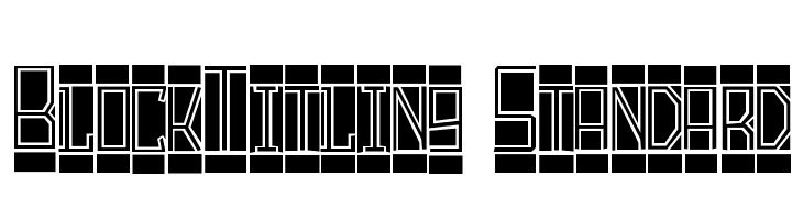 BlockTitling Standard  Free Fonts Download