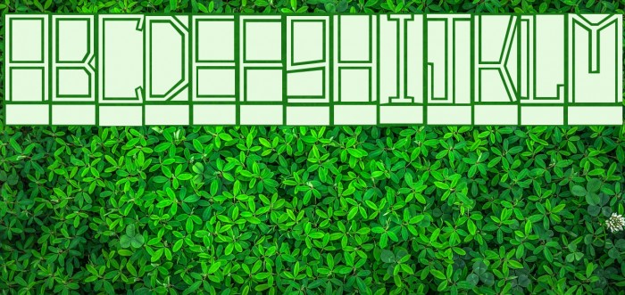 BlockTitling Standard Font examples