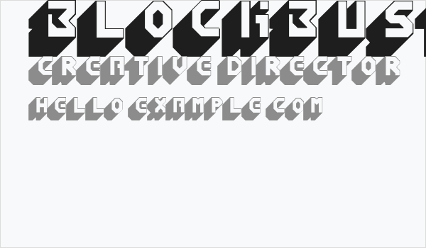 Blockbuster Business Card