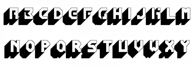 Blockbuster フォント 小文字
