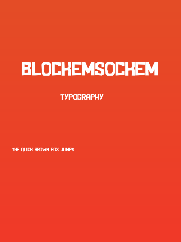 BlockemSockem Poster