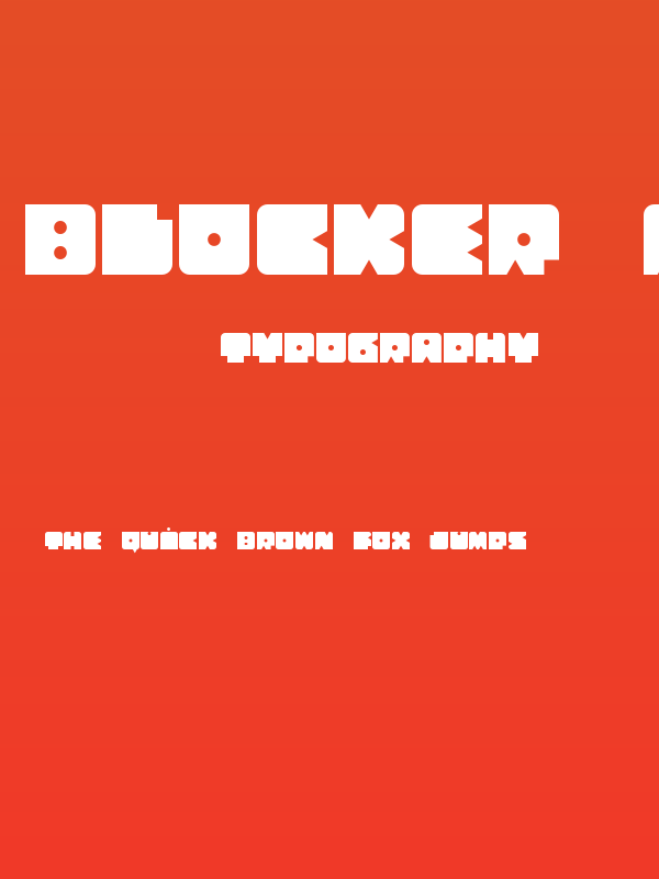 Blocker Modular Poster