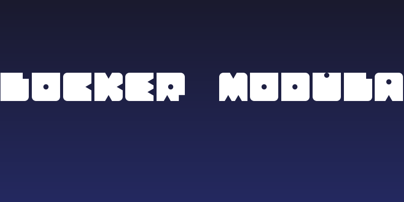 Blocker Modular Social Header