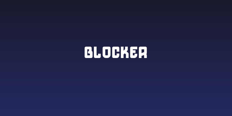 Blocker Social Header