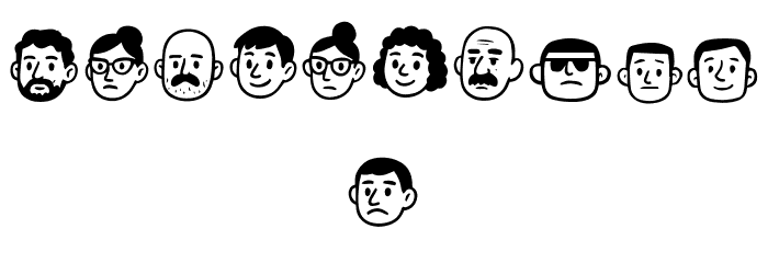 Blockheads United Font OTHER CHARS
