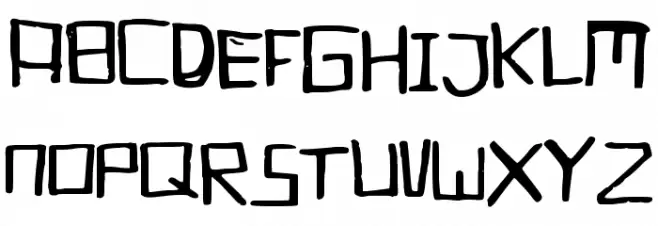BlockinBasic Schriftart Groß