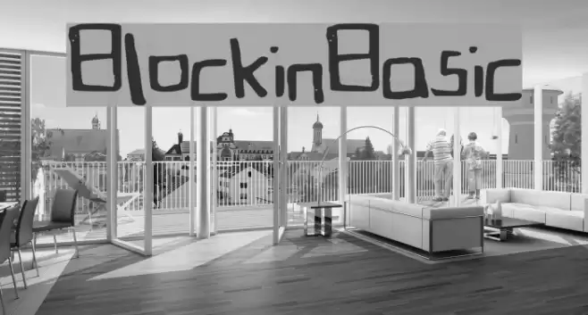 BlockinBasic Font examples