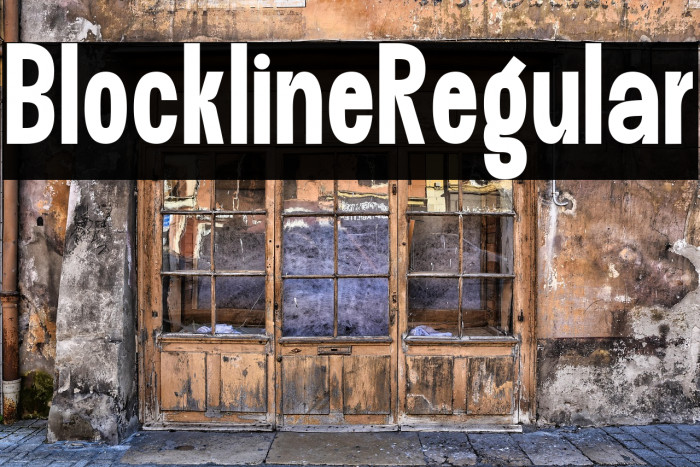 Blockline Regular Example 2