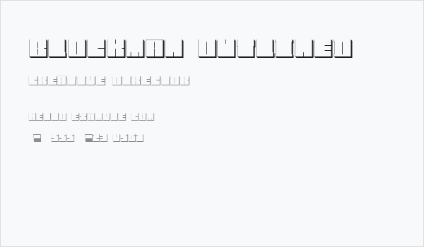 Blockman-outlined Business Card