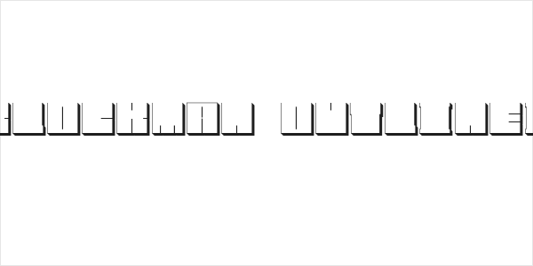 Blockman-outlined Logo