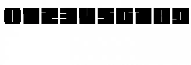 Blockman-solid Font OTHER CHARS