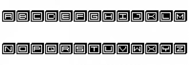 BlockoBit Polices MAJUSCULES