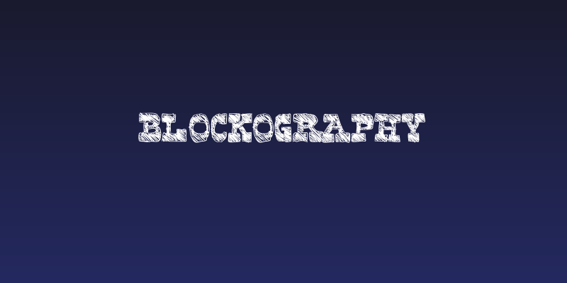 Blockography Social Header