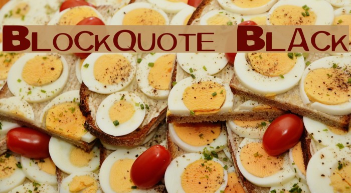 Blockquote Black Example 3