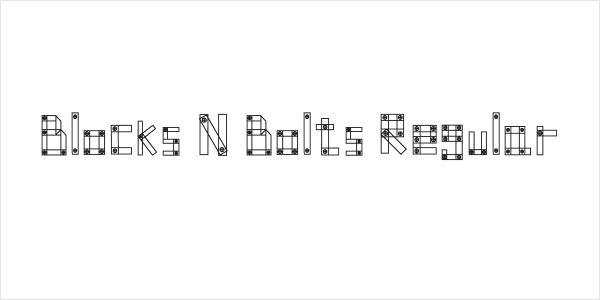 Blocks N Bolts Regular Logo