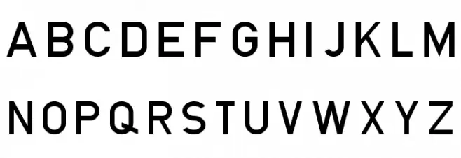 Blockschrift-f-r-Flugzeuge Polices MAJUSCULES