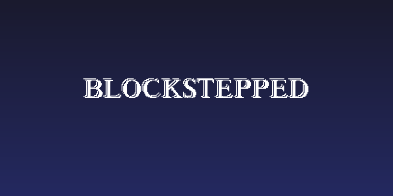 Blockstepped Social Header