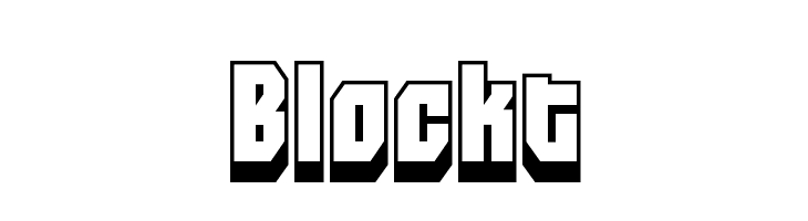 Blockt  नि: शुल्क फ़ॉन्ट्स डाउनलोड