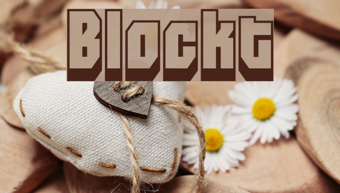 Blockt 字体 examples
