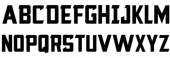 Blocktastic Шрифта ВЕРХНИЙ