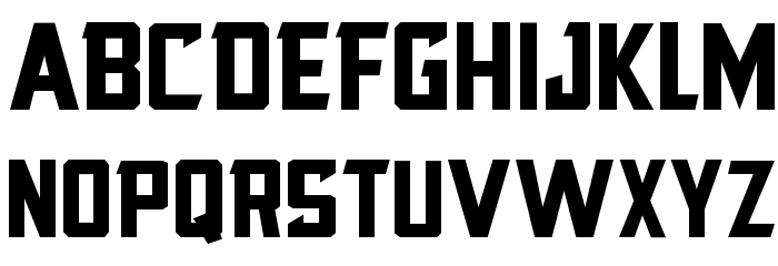 Blocktastic Font LOWERCASE