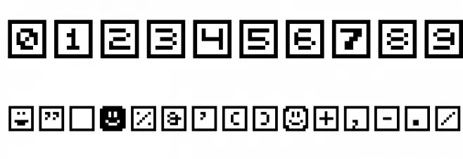 Blockway Pixies Font OTHER CHARS