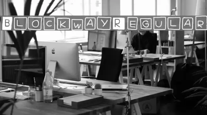 Blockway Regular Font examples
