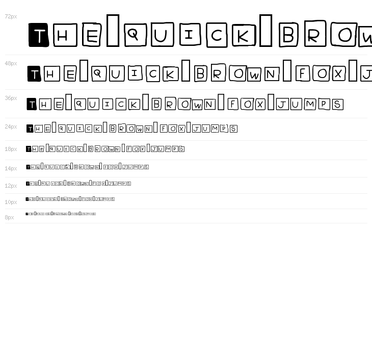 Blockway Regular Waterfall