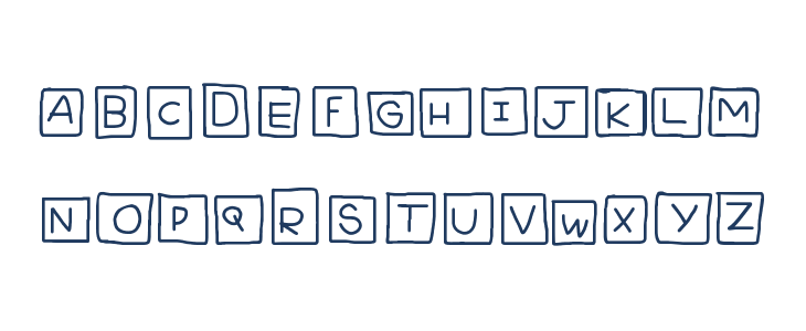 Blockway Regular Lowercase