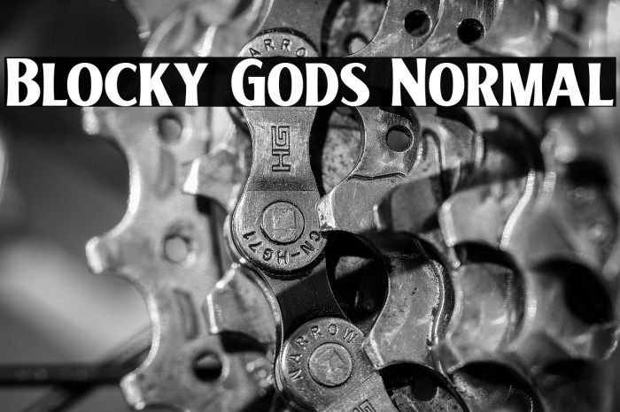 Blocky Gods Normal Example 1